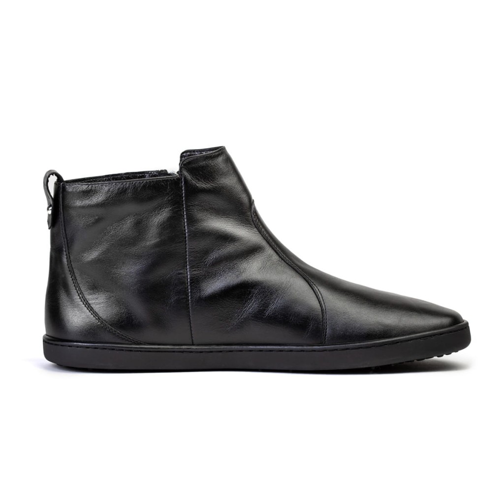 Shapen Ivy Black czarne botki buty barefoot