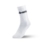 Barebarics Crew | białe skarpety barefoot 