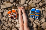Be Lenka Seasiders - Bluelicious - blękitne dzięcięce barefoot na lato