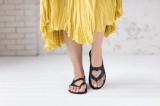 SHAPEN MAI czarne sandały barefoot  lifestyle boseuty.pl