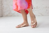 Shapen Mai złote sandały damskie barefoot lifestyle bosebuty.pl