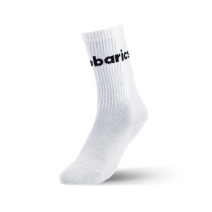 Barebarics Crew | białe skarpety barefoot 