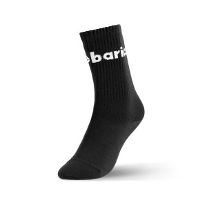 Barebarics Crew  | czarne skarpety barefoot 