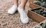Xero Shoes Dillon - kolor biały - buty barefoot damskie - lifestyle
