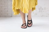 SHAPEN MAI czarne sandały barefoot  lifestyle boseuty.pl