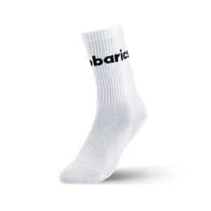 Barebarics Crew | białe skarpety barefoot 