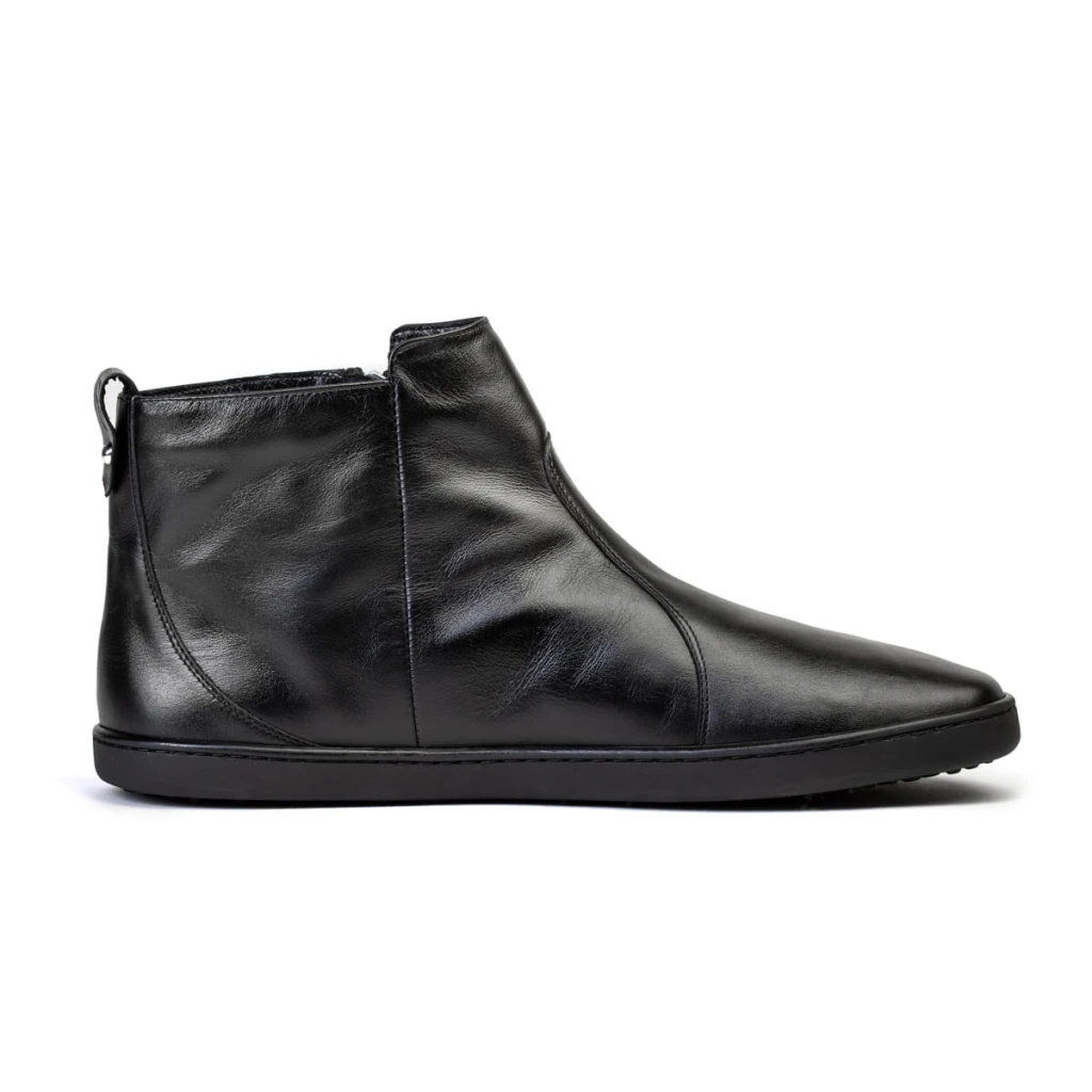 Shapen Ivy Black czarne botki buty barefoot