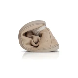 Shapen Fluffy beige | beżowe zimowe damskie buty barefoot
