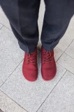 Shapen Urbaneer Burgundy | burgundowe zimowe buty barefoot unisex