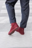 Shapen Urbaneer Burgundy | burgundowe zimowe buty barefoot unisex